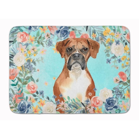 Carolines Treasures Boxer Machine Washable Memory Foam Mat CK3431RUG